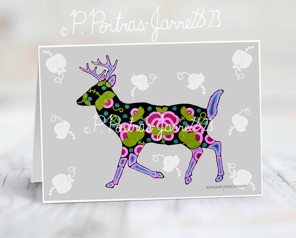 Choose your own animal note card or bundle, Deer Card, Friendship &amp; Ki ...