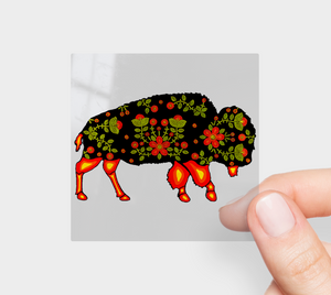 Buffalo Sticker, 3 inch Buffalo Sticker