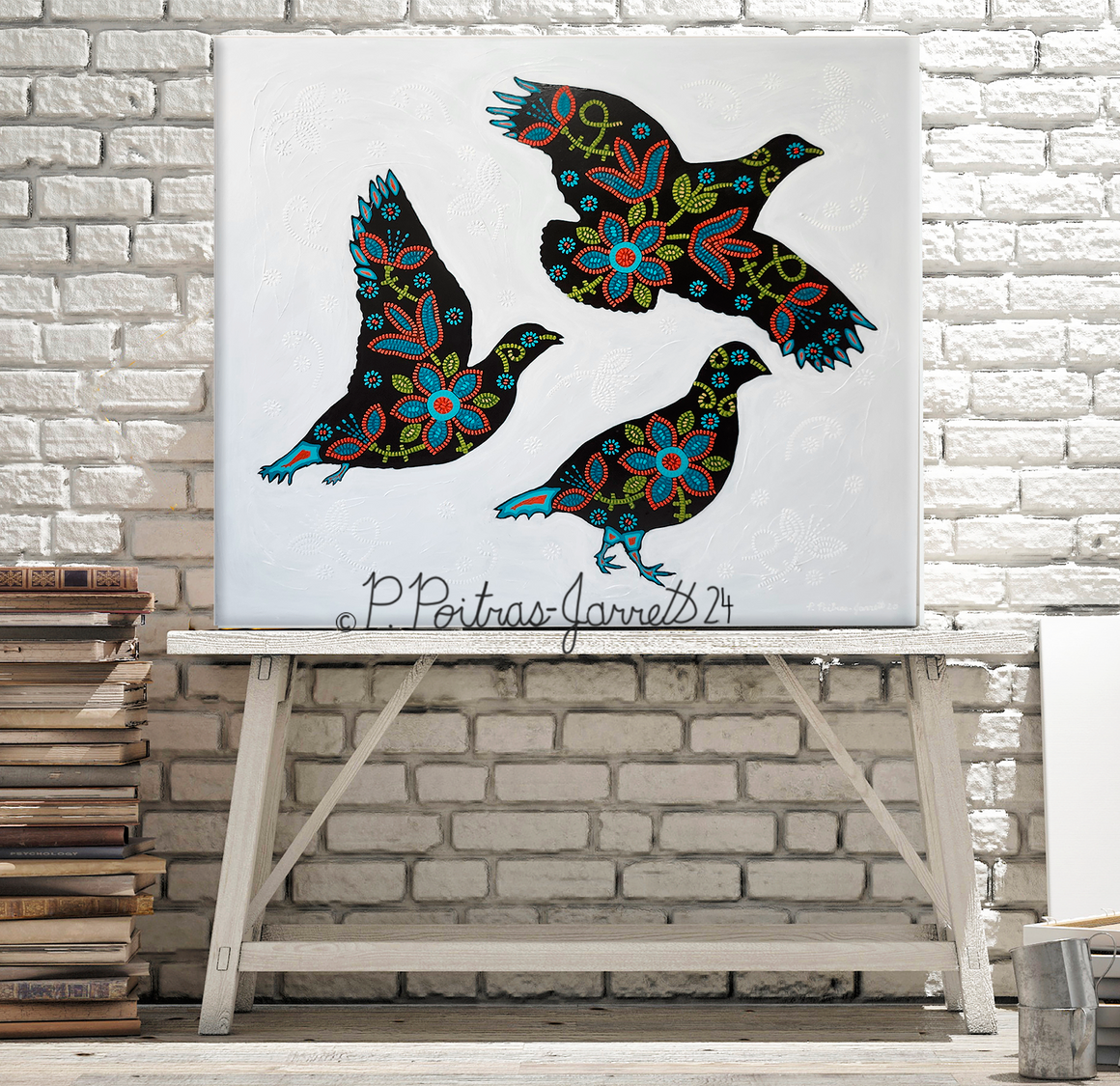 Partridge Painting