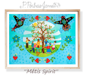 Métis Spirit Art Print