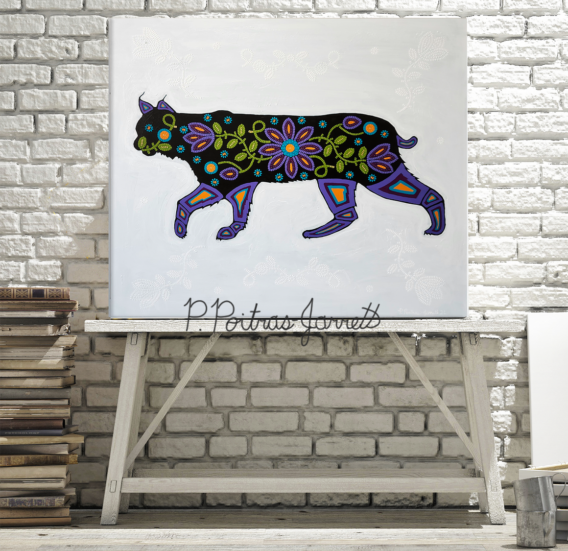 Bobcat Painting