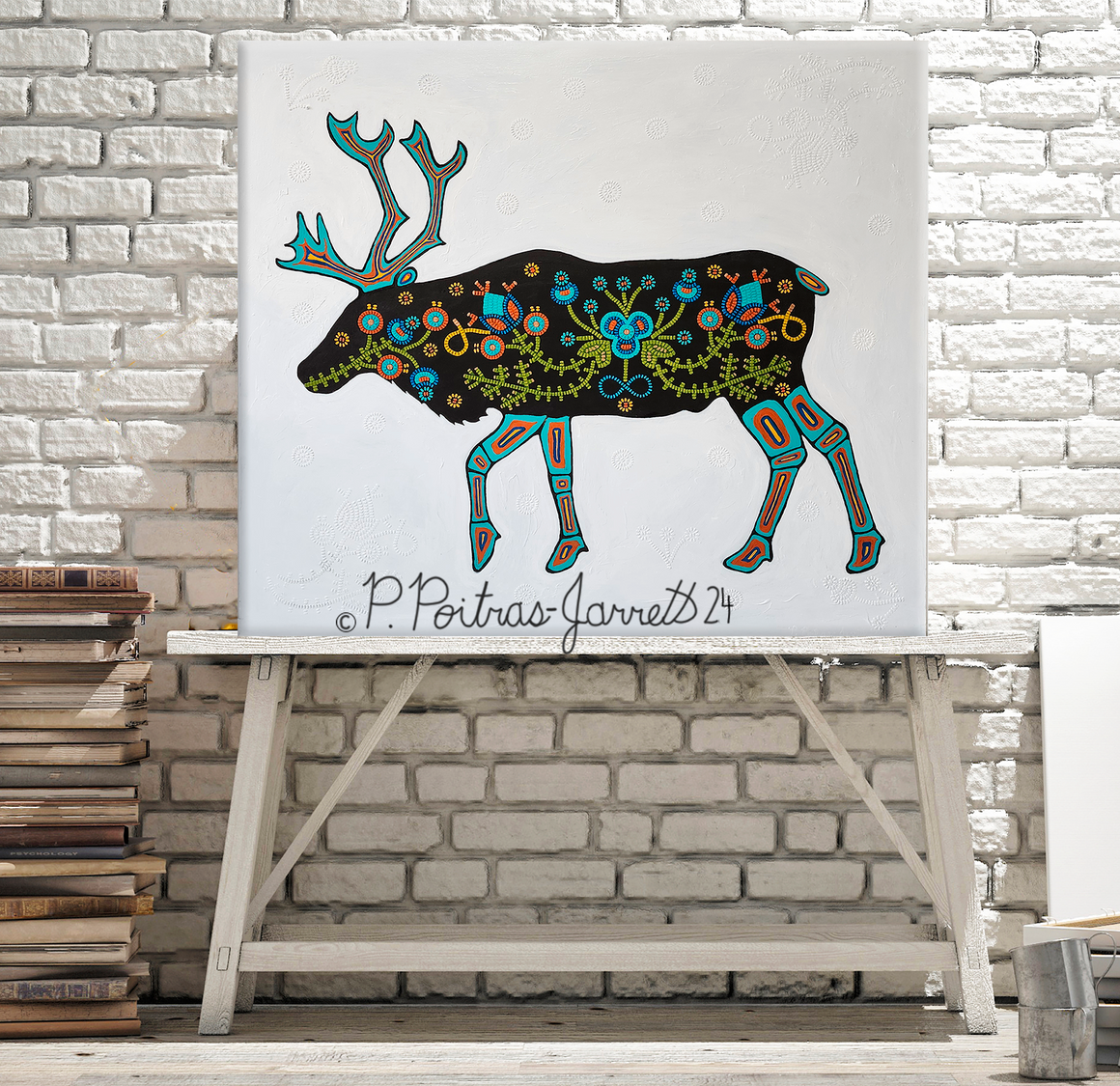 Caribou Painting