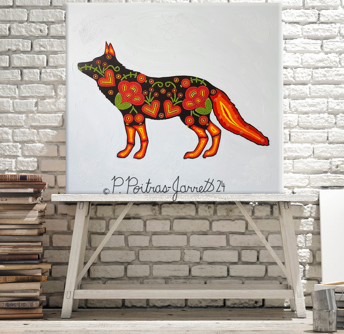 Fox Painting