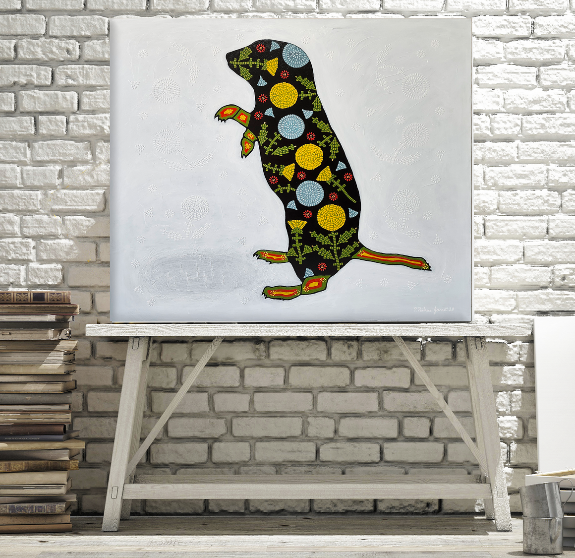 Gopher & Polar Bear Painting