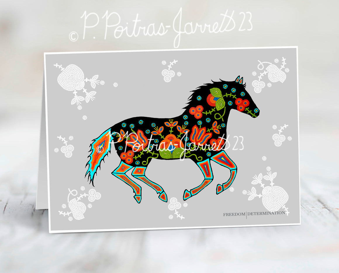 se Note Card, Choose your own animal note card or bundle, Horse Note Card, Freedom & Determination