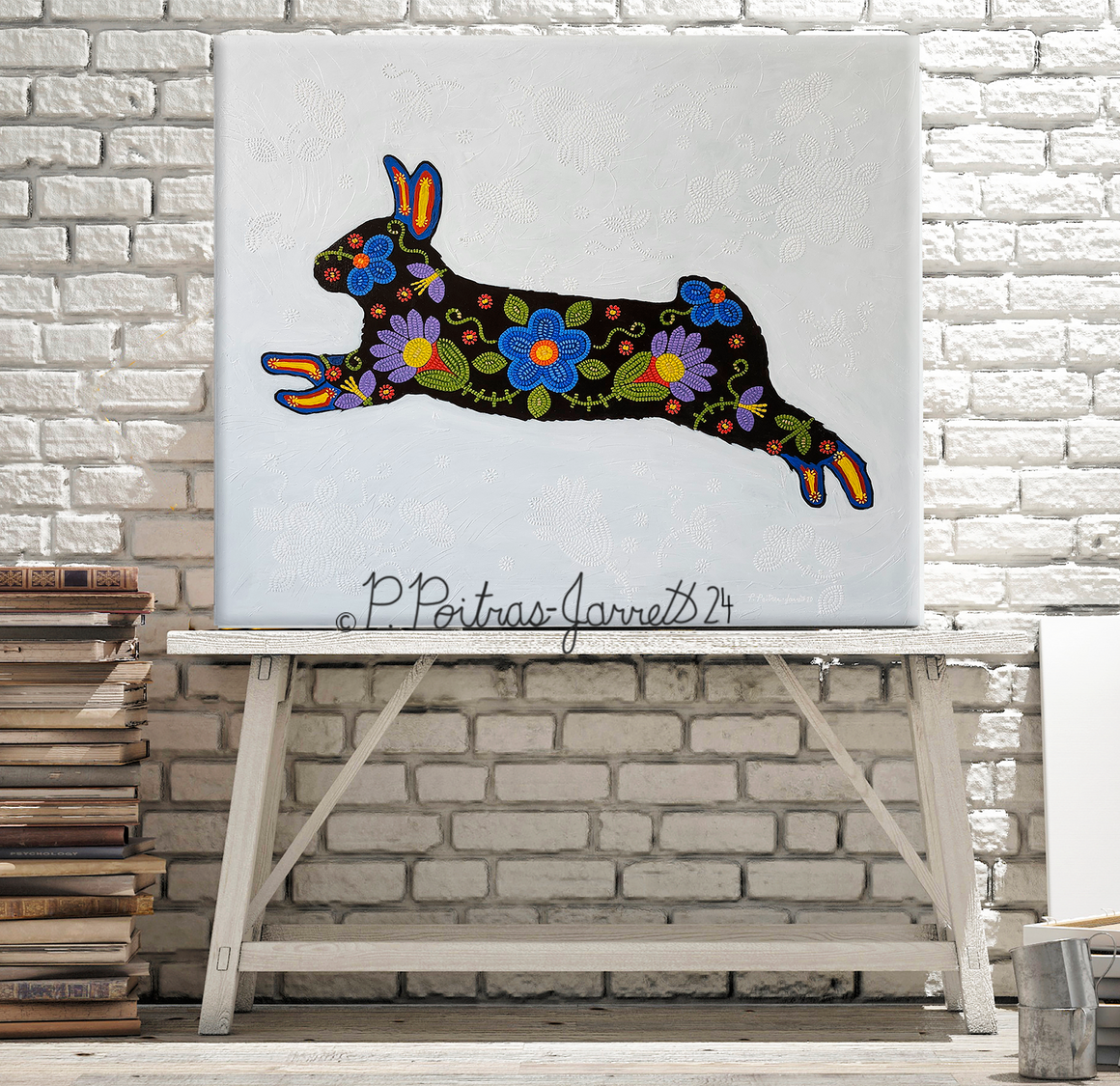 Rabbit Painting