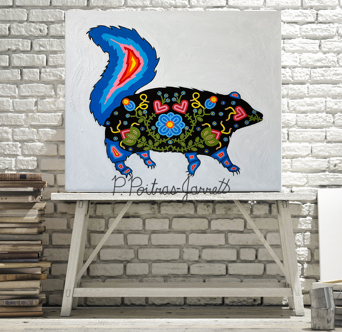 Skunk Painting