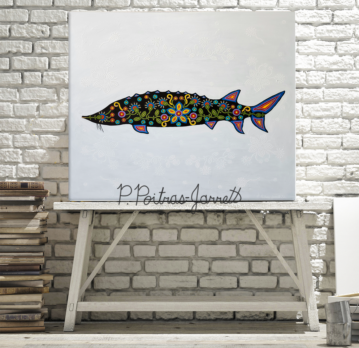 Sturgeon Painting