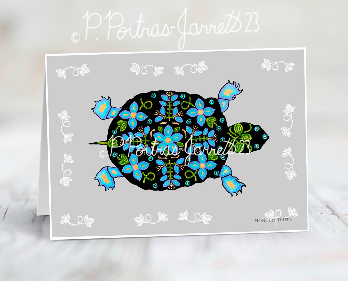 Turtle Note Card, Choose your own animal note card or bundle, Turtle Note Card, Truth