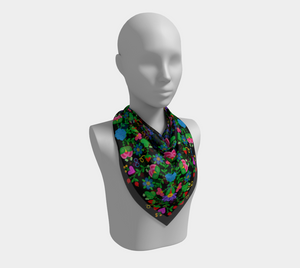 2023 Scarf Design, Beadwork look, Metis Scarf