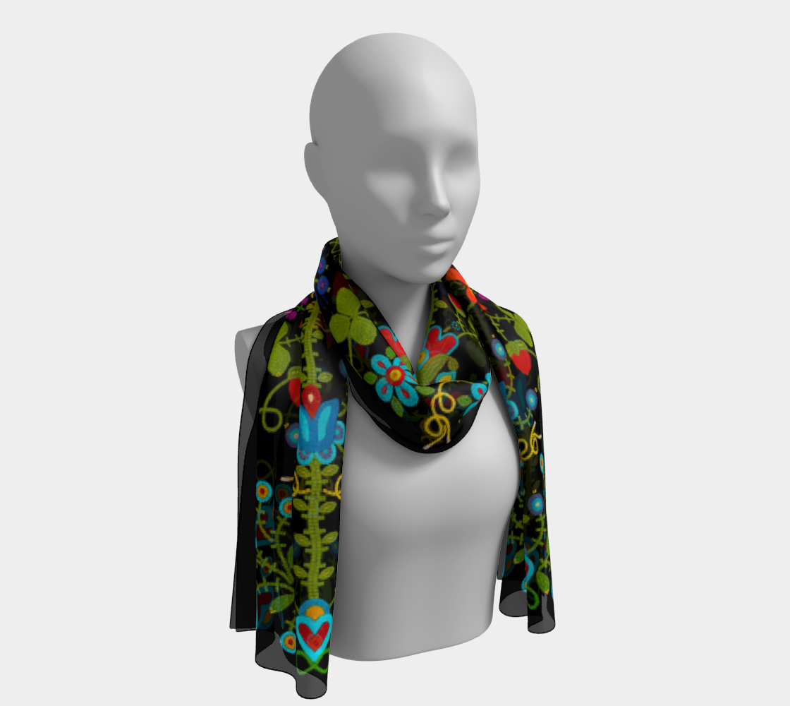 New Metis Scarf with traditional design