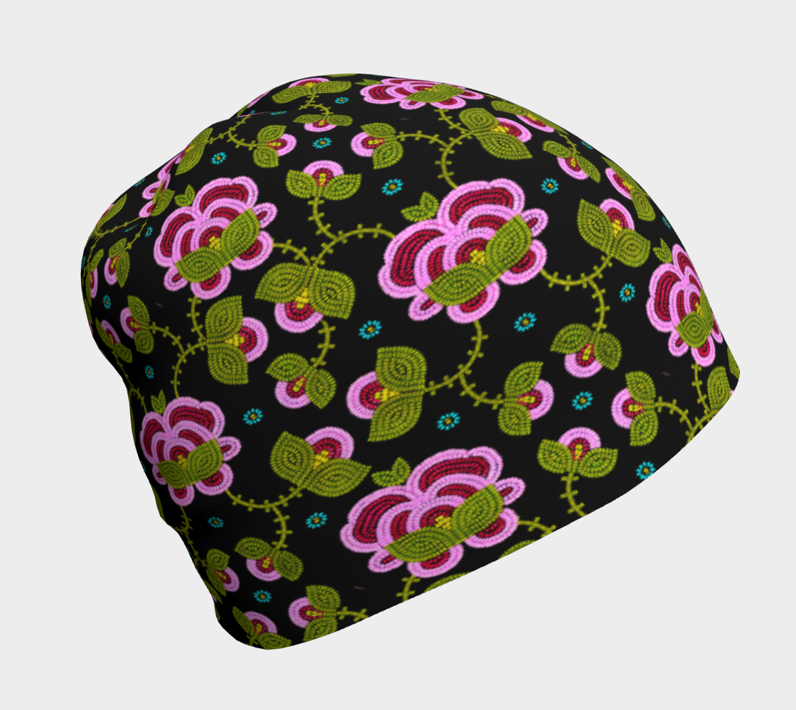 Pink Rose Beanie, Métis