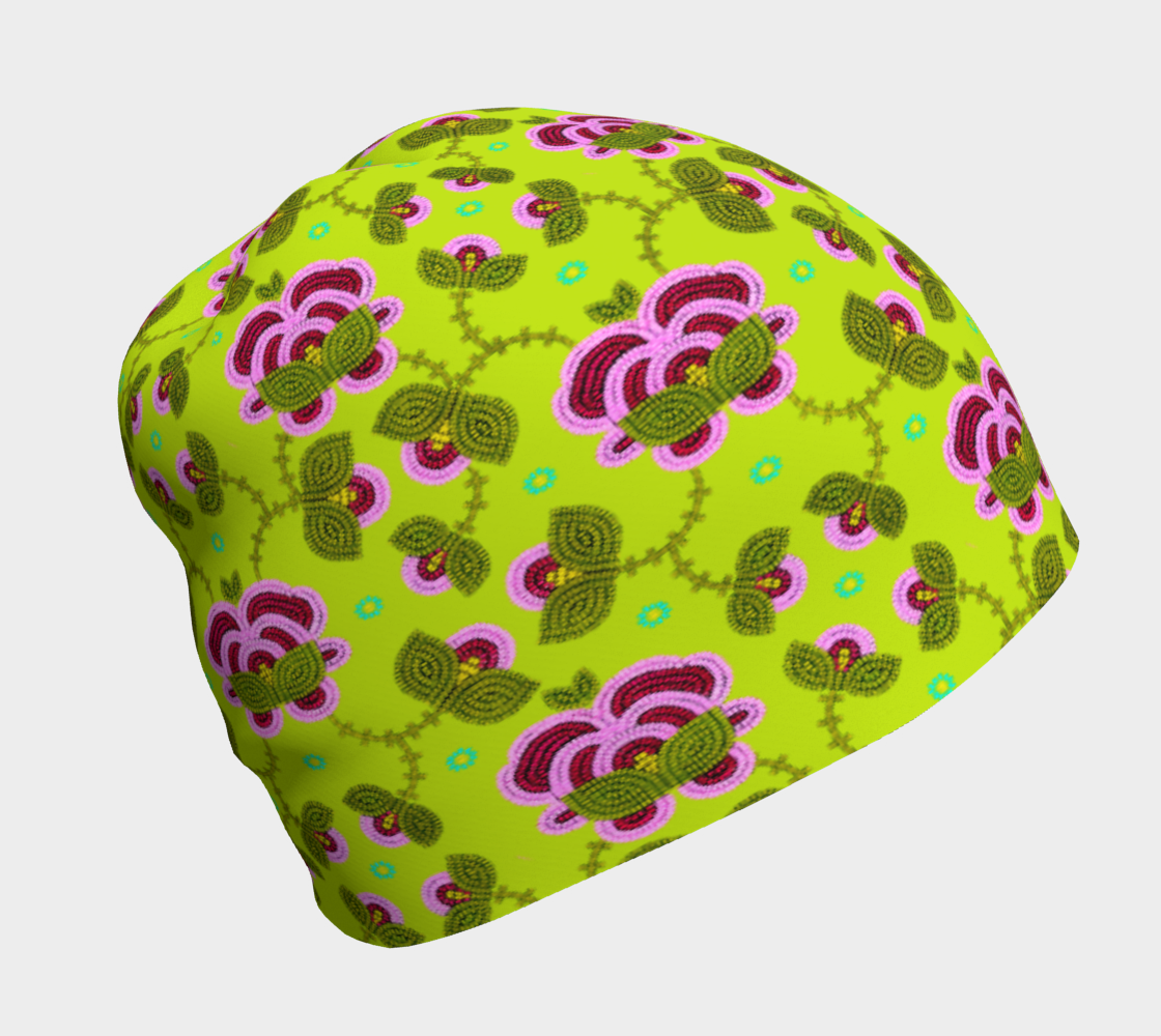 Rose and Lime Beanie, Métis