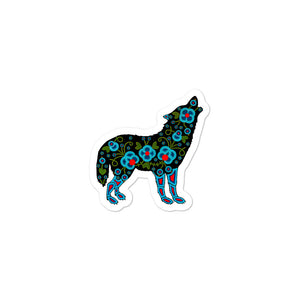 Wolf Sticker, Spirit Animal Sticker, Bubble-free stickers