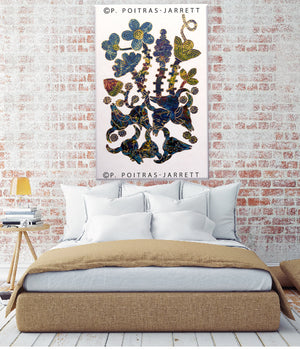 "Honouring The Buffalo" | 30"x48" | Mixed Media | Contact for details