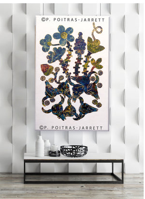 "Honouring The Buffalo" | 30"x48" | Mixed Media | Contact for details